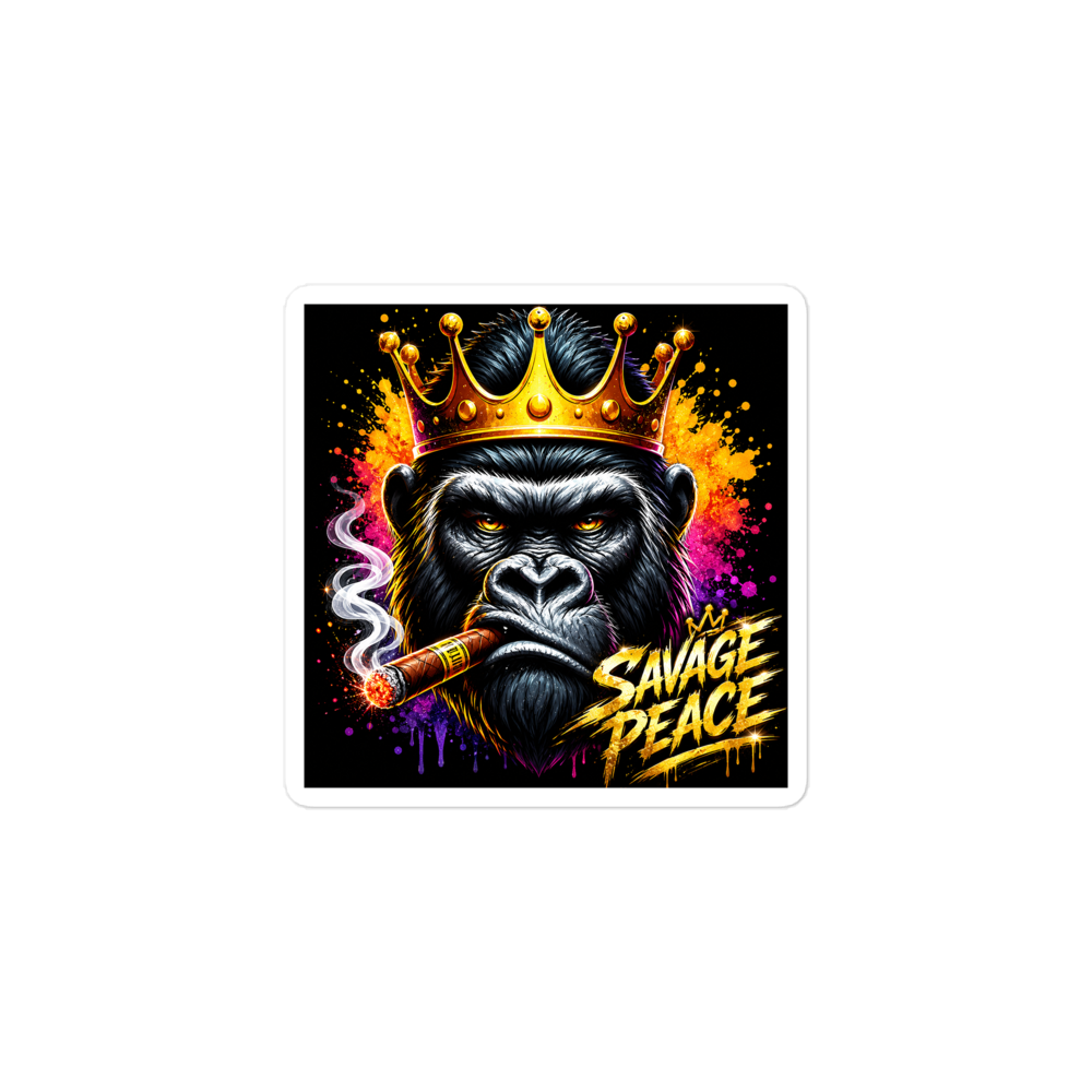 Gold Crown Sticker