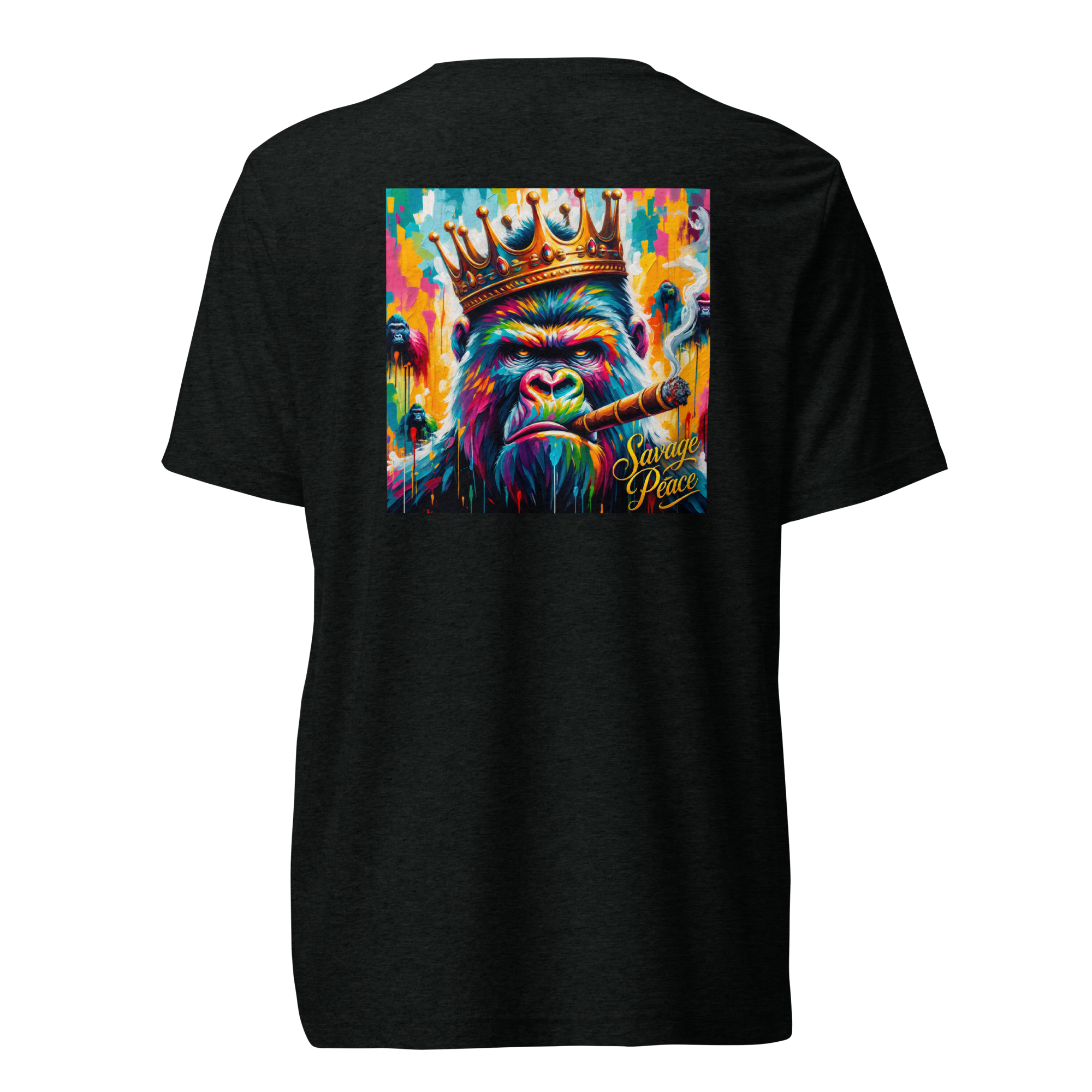 King in Color Black Short Sleeve T-shirt