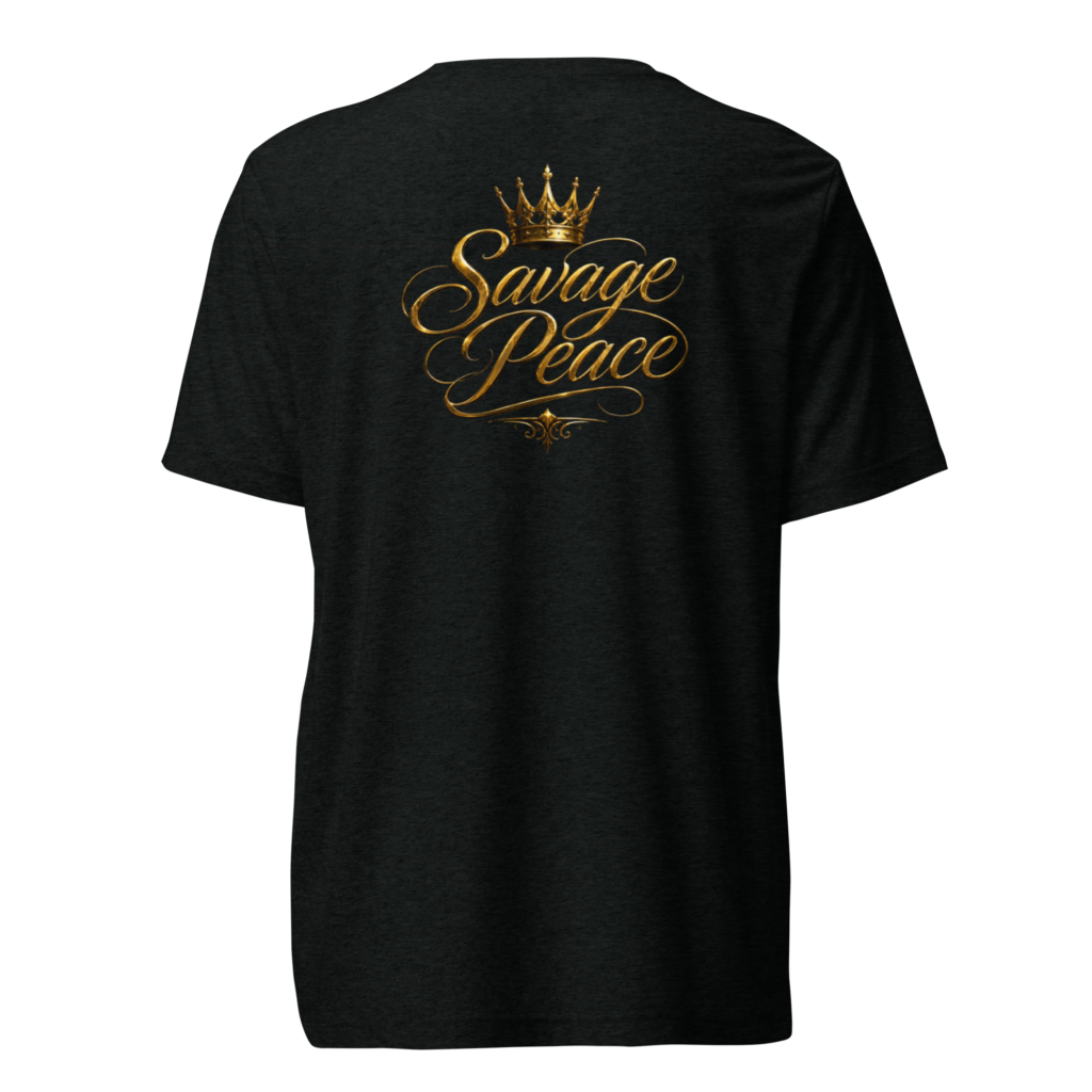 Royal Mark Black Short Sleeve T-shirt
