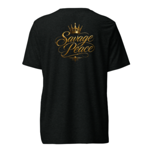 Royal Mark Black Short Sleeve T-shirt