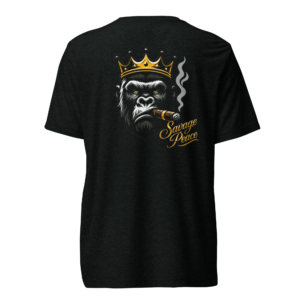Royal Silverback Black Short Sleeve T-shirt