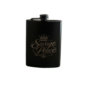 Savage Peace 8 oz Stainless Steel Flask