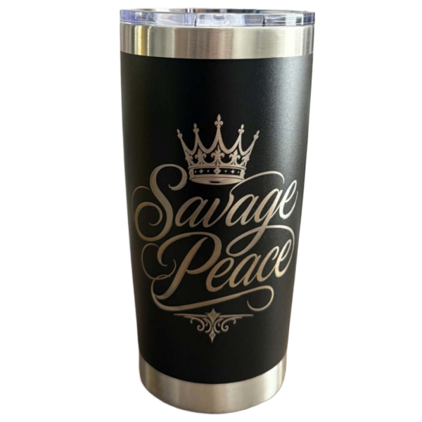 Savage Peace 20 oz Insulated Tumbler